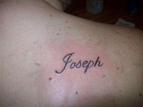 Joseph Name Tattoo