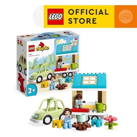 Jual Lego Duplo Town 10986 Family House On Wheels Shopee Indonesia