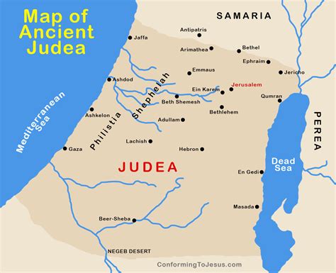 Judea Map