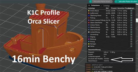 K1c 16Min Benchy Profile Orca Slicer By Mklimit Download Free Stl