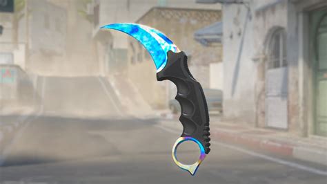 Unveiling the Exotic Karambit Blue Gem Knife