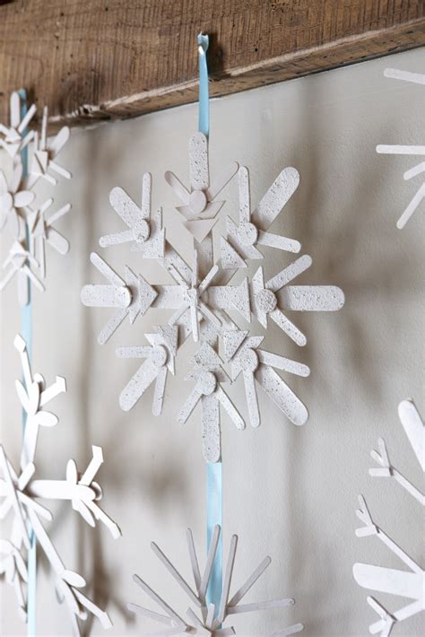 Karin Lidbeck 16 Day Count Down Diy Snowflake Decor