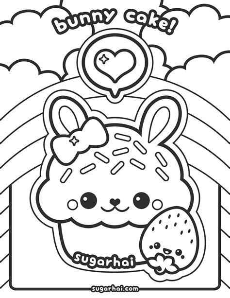 Kawaii Coloring Pages