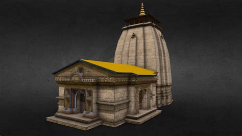 Kedarnath Temple 3D Model By Agnistudios 45D7410 Sketchfab