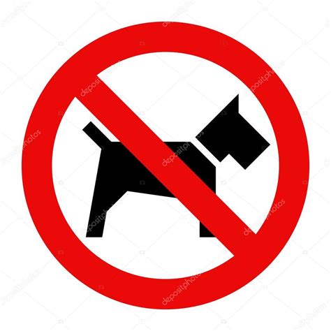 Kein Hunde Schild Stock Vector By Nikolae 68142003