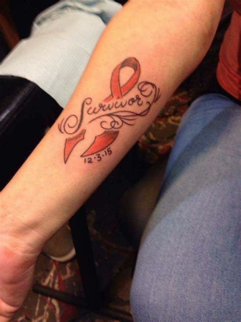 Hope Conquers Kidney Cancer Tattoo Designs and Ideas