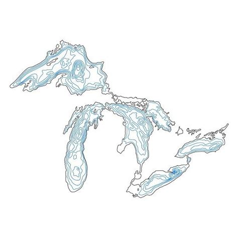 Kinddesign Great Lakes Depth T Shirt Design Lake Tattoo Great Lakes Tattoo Map Tattoos