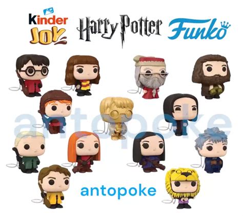 Kinder Joy Funko Pop Harry Potter Quidditch 2024 Collezione Completa 13 Funko Eur 49 00