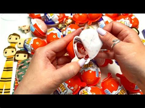 Kinder Joy Harry Potter Opening Asmr Lots Of Chocolate Candies Kinder