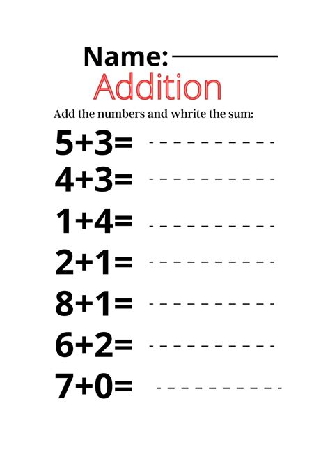 Kindergarten Math Worksheets Printable A Fun Way To Teach Math