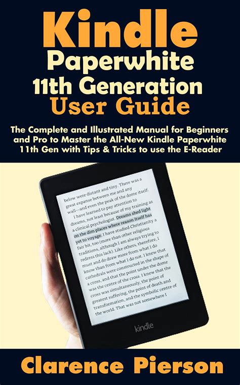 Kindle Paperwhite 11Th Generation User Guide