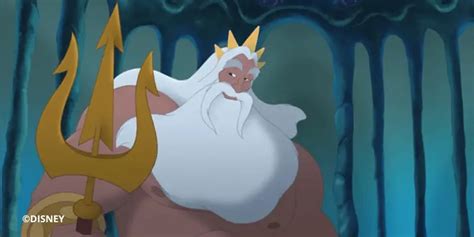 King Triton The Little Mermaid Character Guide Next Stop Wdw