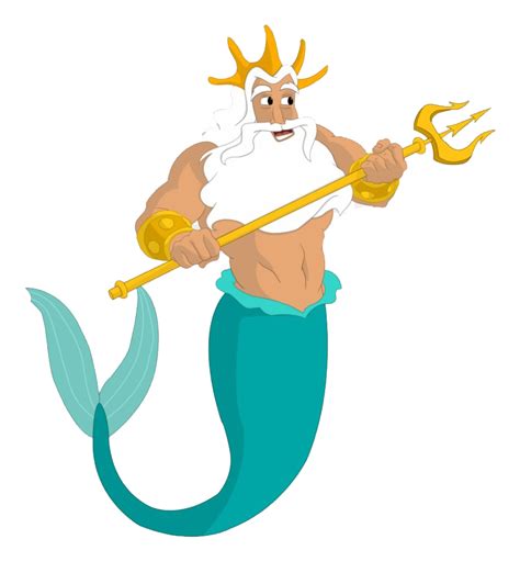 King Triton Trident Png Png All