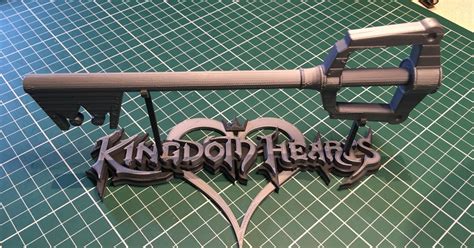 Kingdom Hearts Keyblade By Xavier Marquet Download Free Stl Model