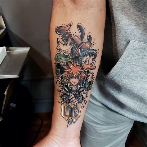 Kingdom Hearts Tattoo Designs Inspired by Beloved Characters