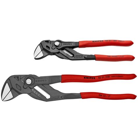 Knipex Adjustable Pliers Wrench Set 7 10 Black Finish 8601250