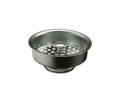 Kohler Basket Strainer Sink Kitchen Polished Chrome Waste Rubbish