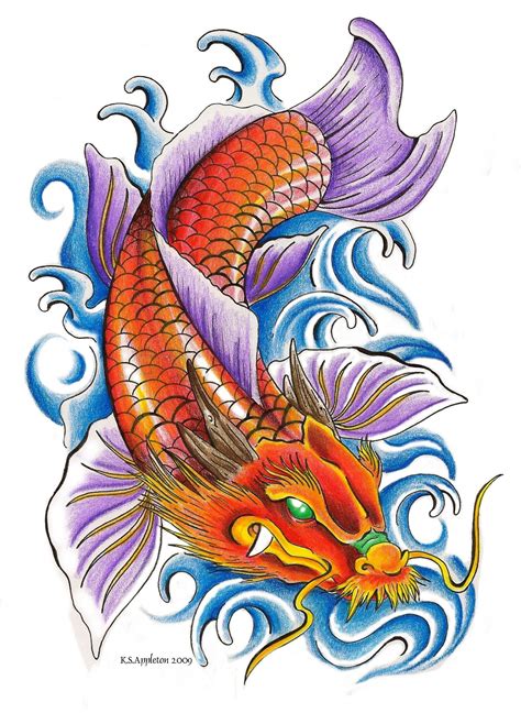 Koi Dragon Tattoo Designs: Symbolism and Meanings Explained