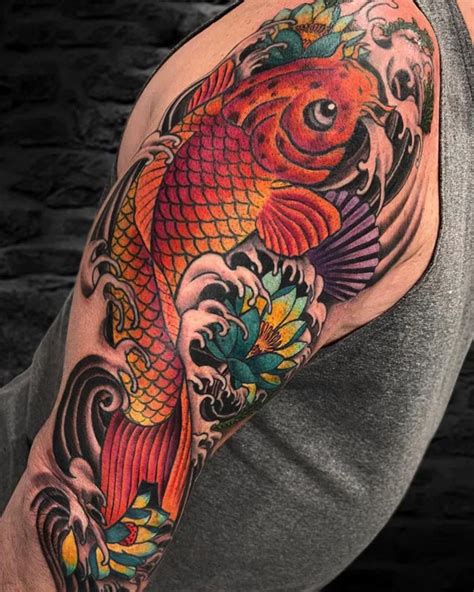 Koi Fish Tattoo Ancient History Meaning Ideas And Designs