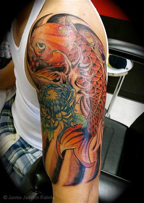 Koi Fish Tattoo Designs For Men Koi Fish Tattoo