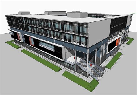 Konsep Penting Sketchup Library Model 3D Denah 3D