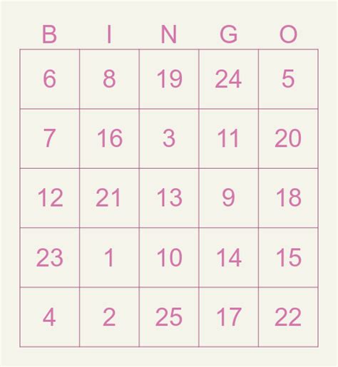 Kotak Bingo