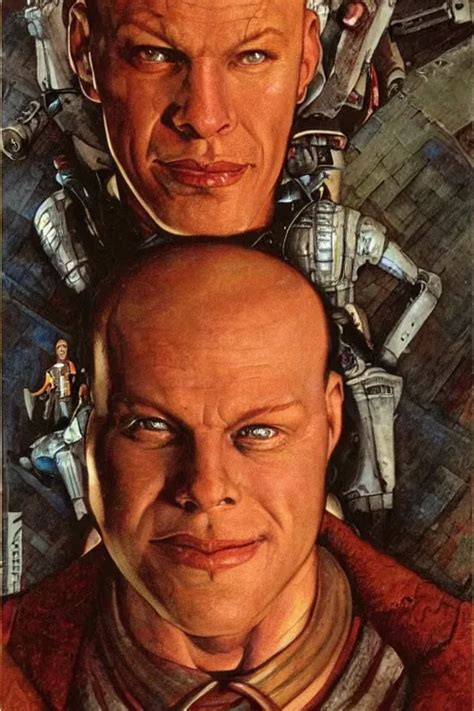 Kroben Dallas From The Fifth Element Movie Painted By Stable