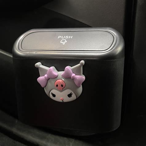 Kuromi Car Trash Can Vehicle Garbage Can Car Door Trash Can Etsy