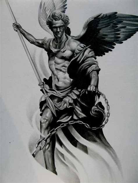 L Jpg 600 794 St Michael Tattoo Archangel Tattoo Archangel