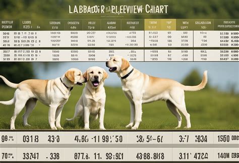 Labrador Weight Charts A Comprehensive Guide