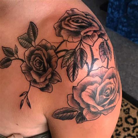 Ladies Rose Tattoo Designs and Ideas to Inspire