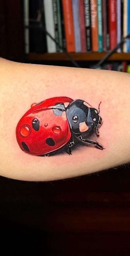 Ladybug Tattoo Design Ideas and Meanings to Inspire