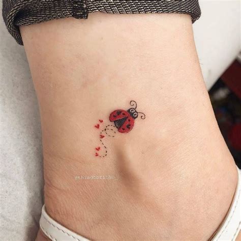 Ladybug Tattoo Ideas For Ladies