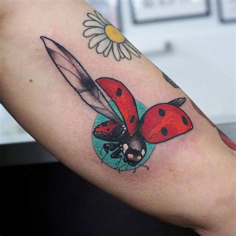 Meaningful Ladybug Tattoos Designs and Ideas