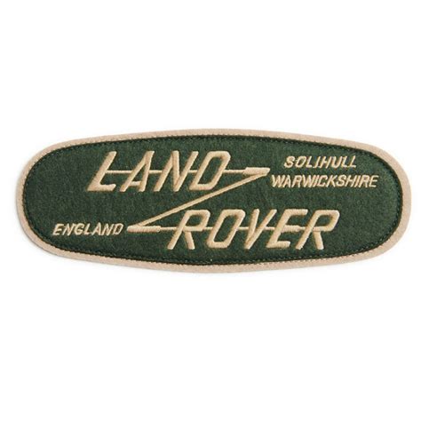 Land Rover Heritage Classic Logo Patch Large