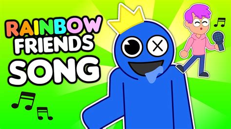 Lankybox The Rainbow Friends Song