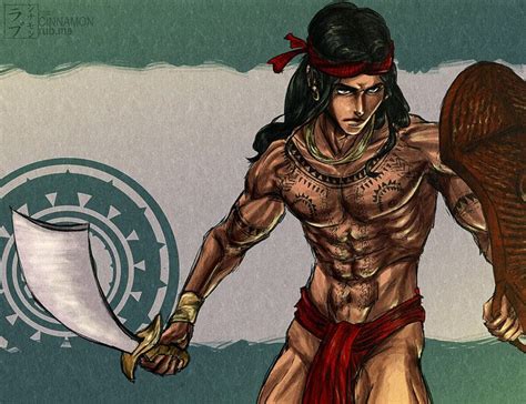 Lapu Lapu The Hunk Of Mactan Philippine Mythology Filipino Art