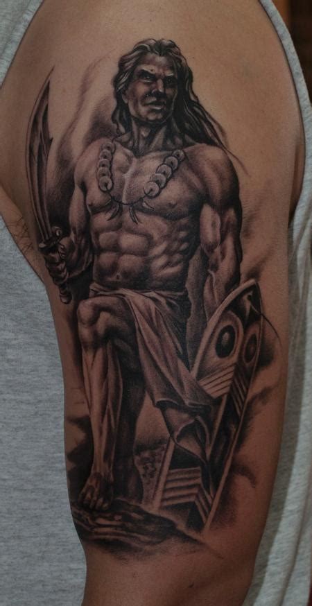 Lapu Lapu Warrior Sleeve In Progress By Roly Viruez Tattoonow