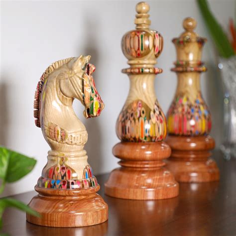 Large Decorative Chess Set for the Ultimate Gamer