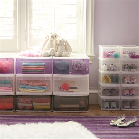 Large Tint Stacking Drawer The Container Store For 17 99 Each