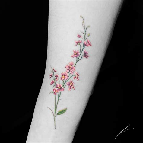 Larkspur Flower Tattoo Meaning Best Flower Site