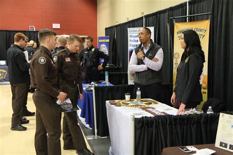 Law Enforcement Career Fair Draws 80 Agencies Hundreds Of Students