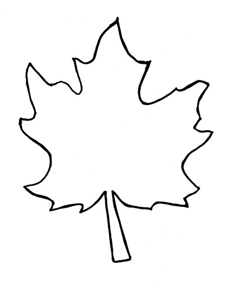 Leaf Template Printable Pdf