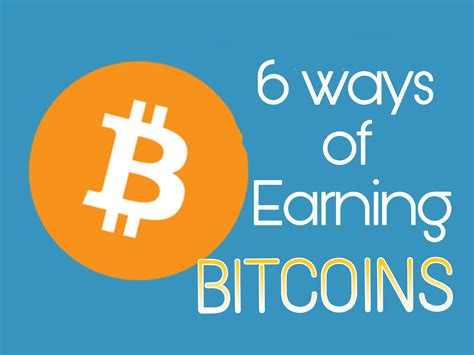 Learn Anonymously 6 Ways Of Earning Bitcoins