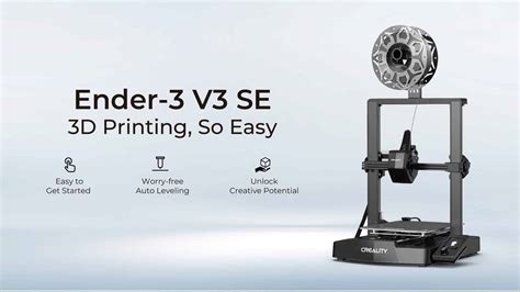 Learn More About Ender 3 V3 Se Specifications Howto3dprint Net