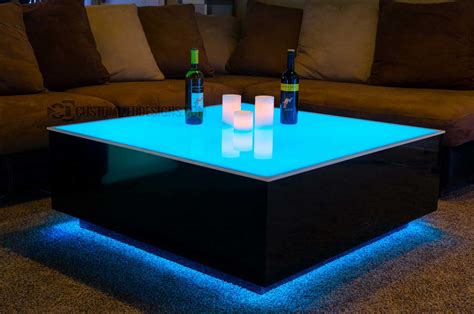 5 Ways to Illuminate with an LED Coffee Table