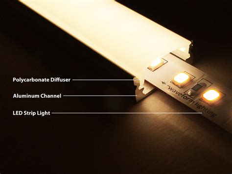 Led Strip Diffuser How It Distributes Led Light