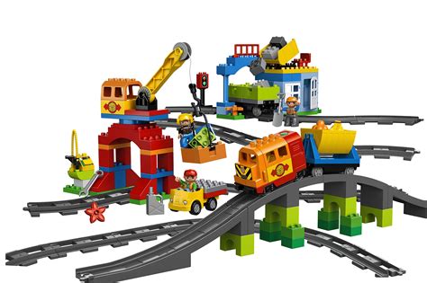 Lego 10508 Duplo Deluxe Train Set Lego Duplo Toy Png 800X600px Train