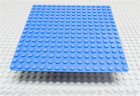 Lego 16X16 Dot Blue Baseplate 5X5 Inch Thin Plate 3867 Platform Flat Piece Squar The Brick Bank