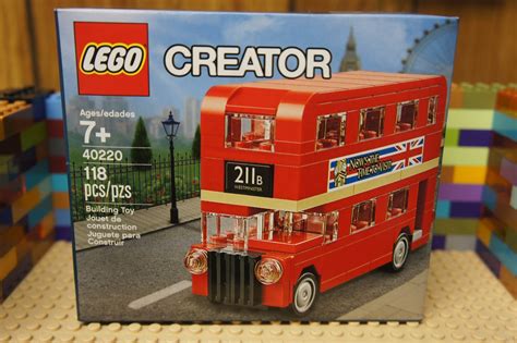 Lego 40220 Creator Red London Mini Bus Vehicle Boxed Set Stores Ebay Com Pickourbricks